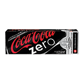 Coca-Cola Zero cola soda pop, zero calories, 12-fl. oz. cans Full-Size Picture